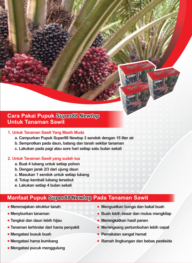 pupuk super88 pada sawit